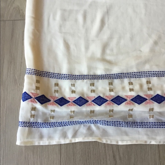 Piper & Scoot Cream Dress With Beaded Details - Picture 3 of 4